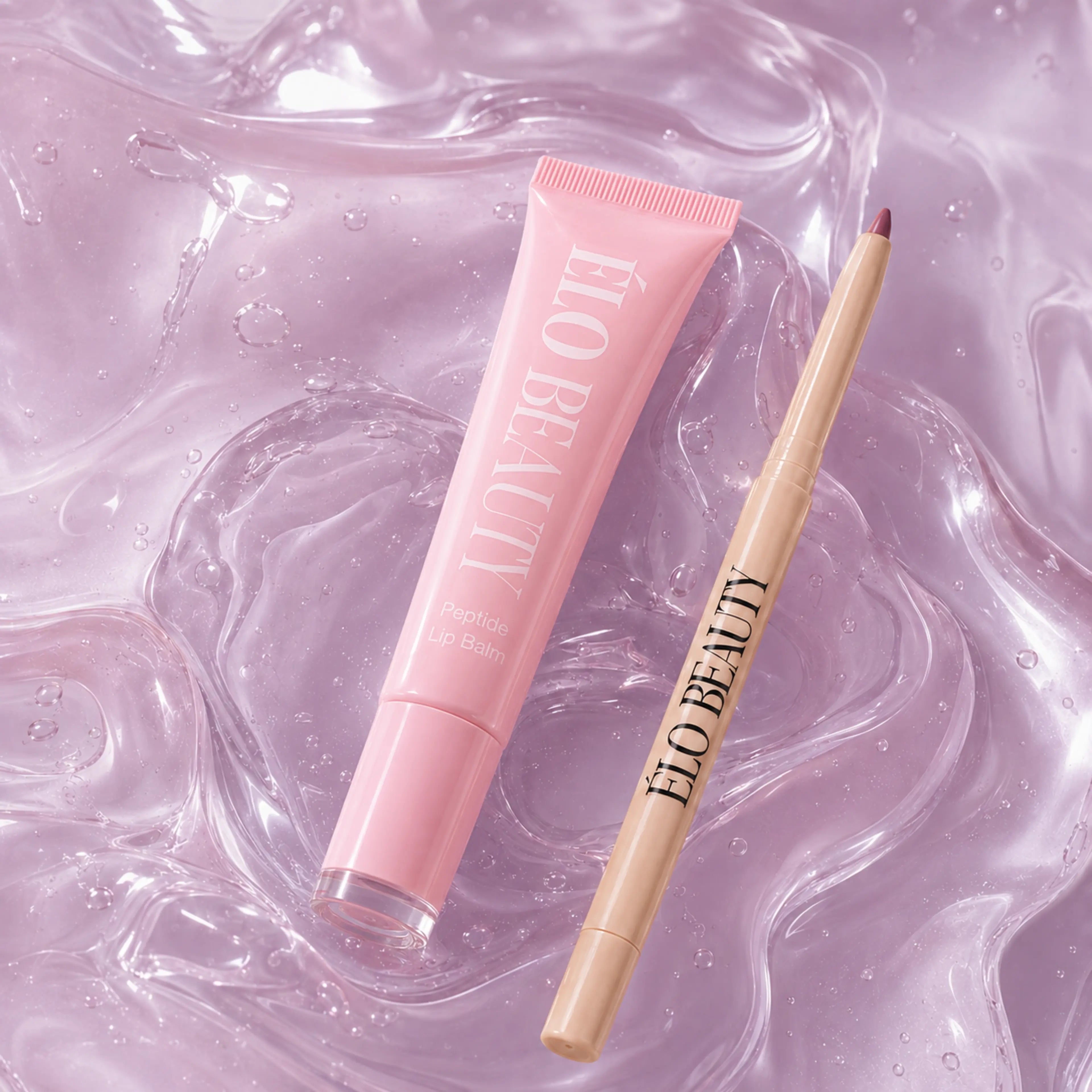 ÉLO Beauty peptide lip balm and liner
